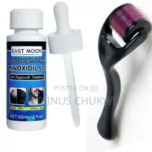 Minoxidil Hair Growth Oil East-Moon + Derma Roller -