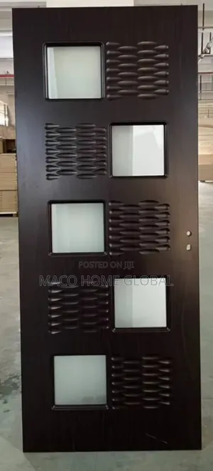 840 Size Wooden Door With Glass