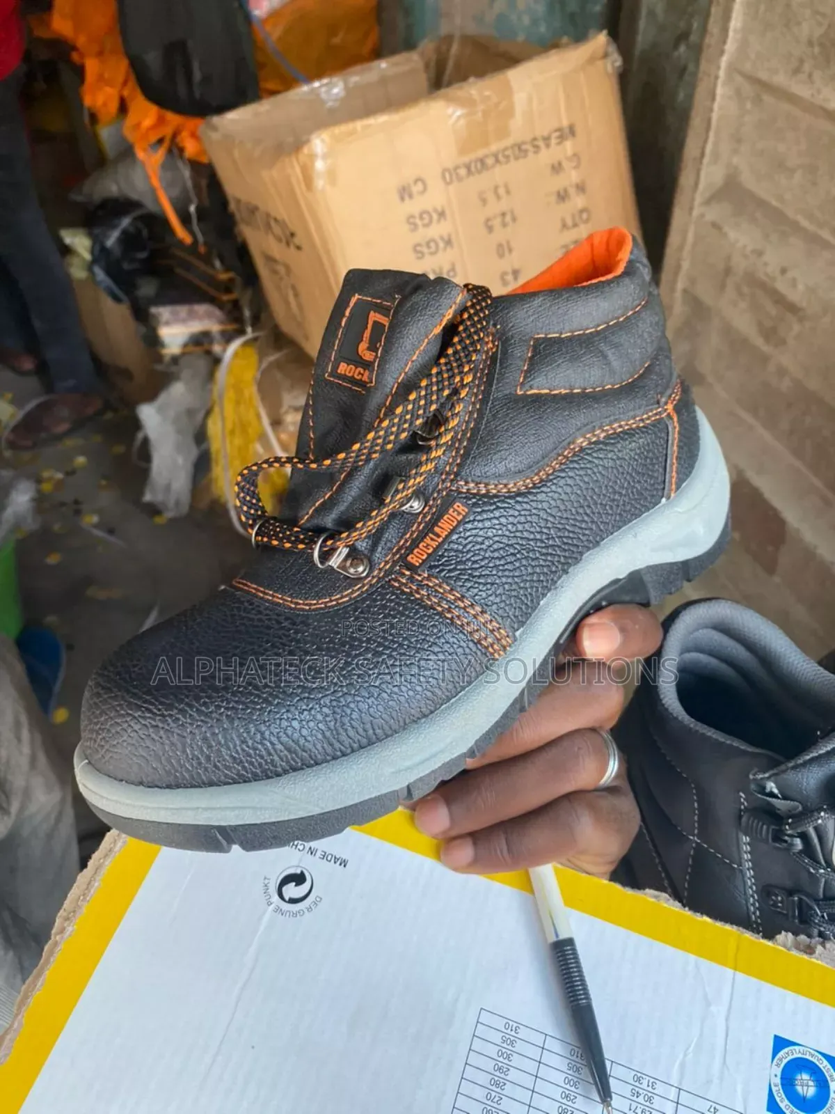 Rocklander Safety Boot