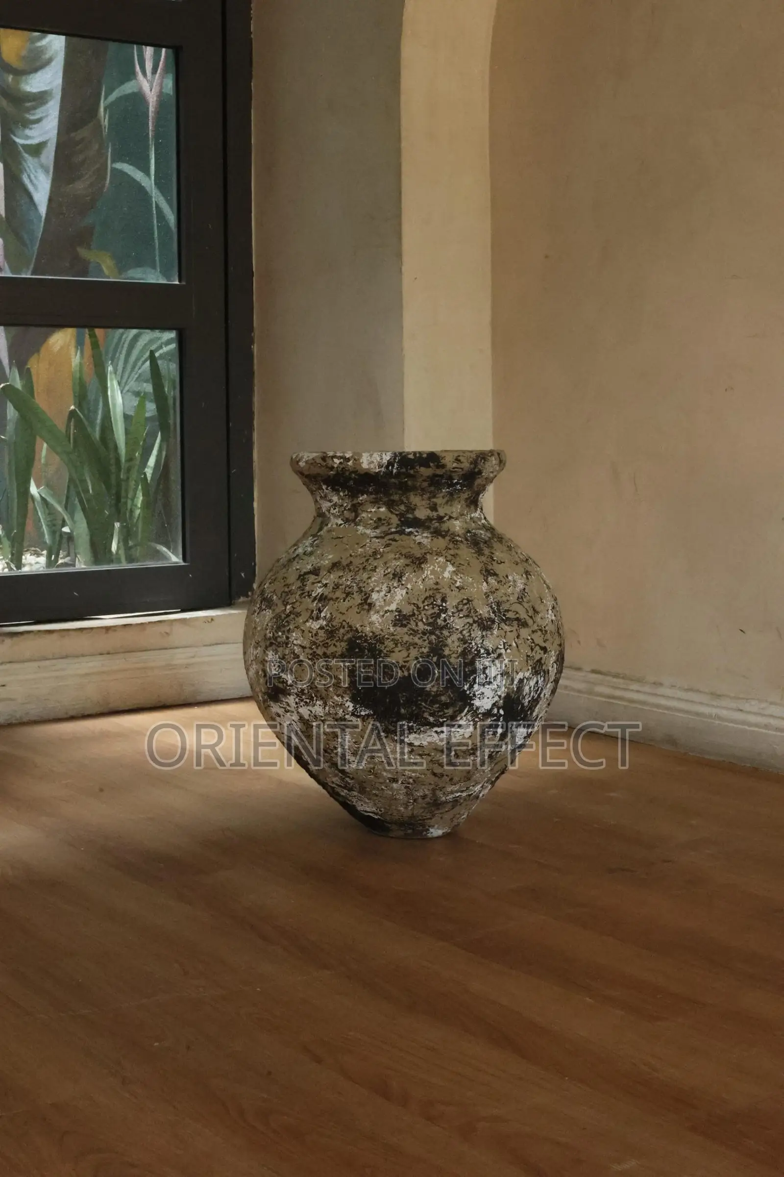 Aradel Pot (Sage Green Rustic)