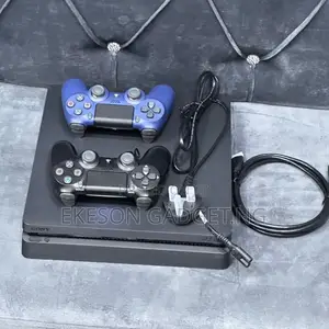 Uk Used Ps4 Slim Console 500gb With 2 Pads and 12 Games