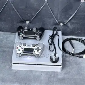 Uk Used Ps4 Slim Console 500gb With 2 Pads and 12 Games
