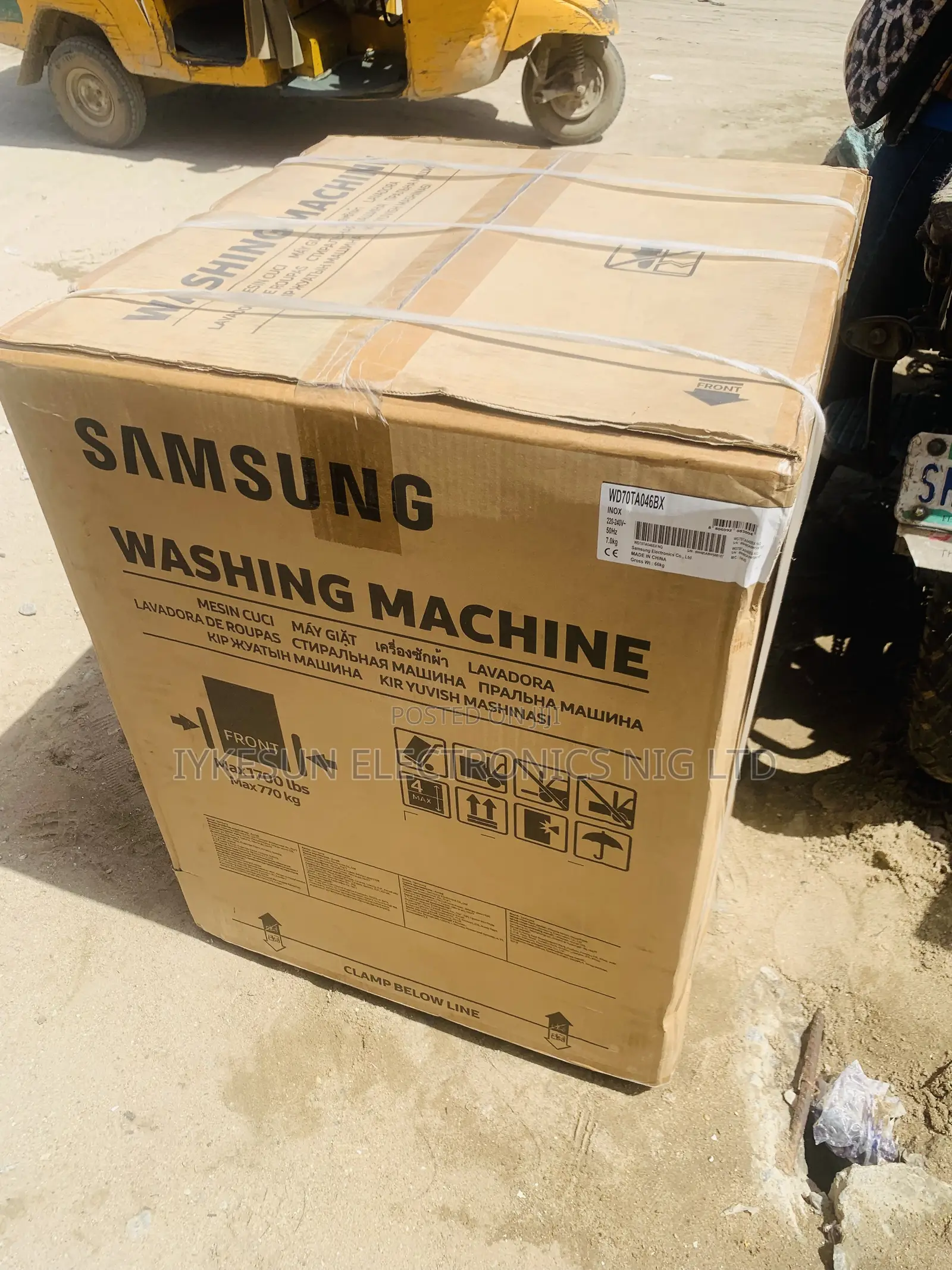 Original Samsung 11kg Automatic Inverter Washing Machine Etc
