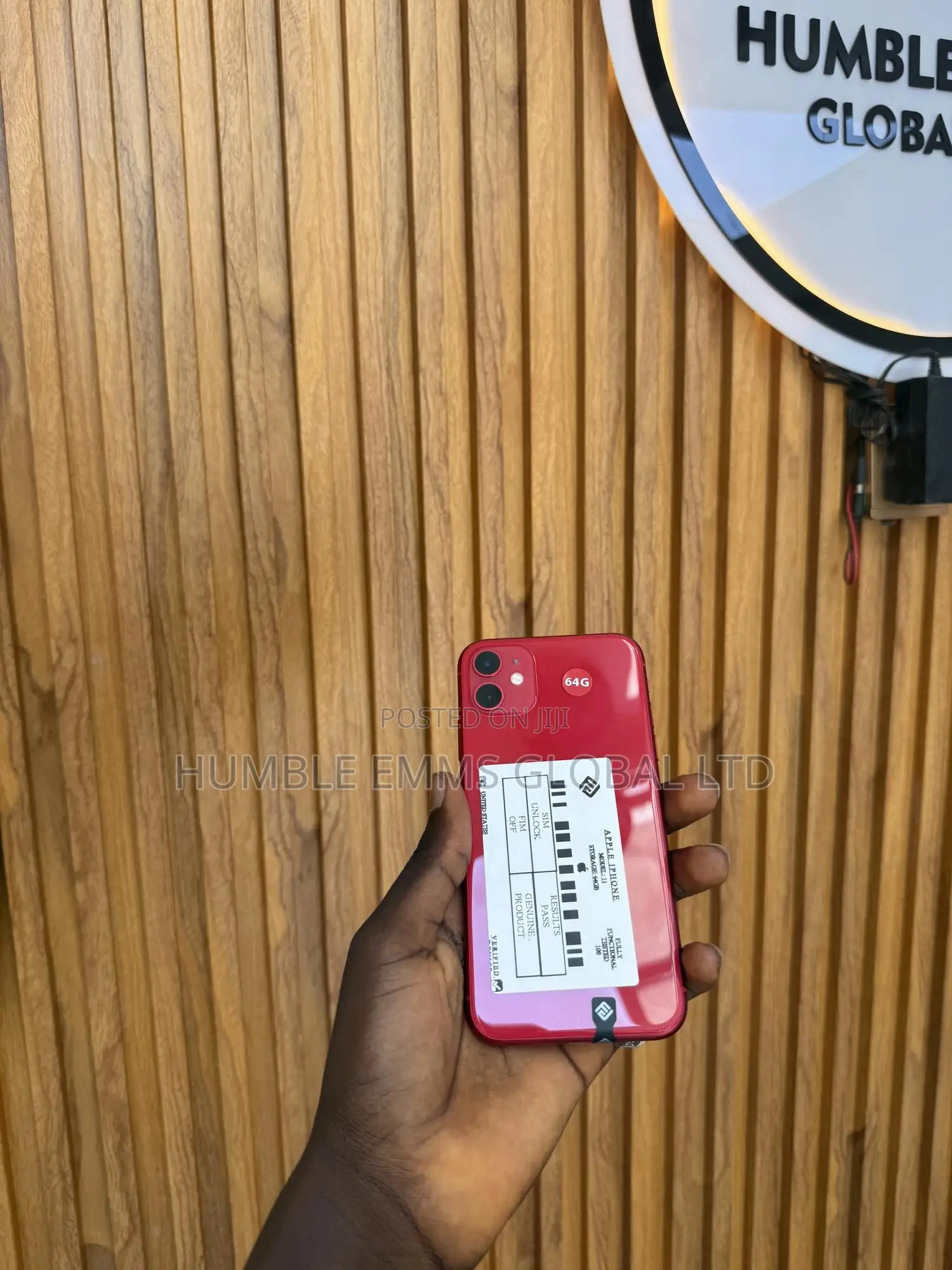 New Apple iPhone 11 64 GB Red