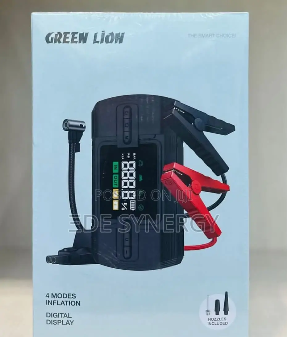 Digital Smart Car Jump Starter 4 Modes