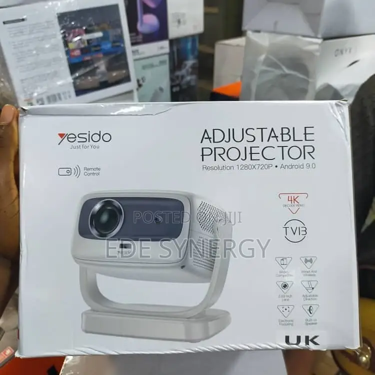 Yesido Adjustable Projector Android 9.0.
