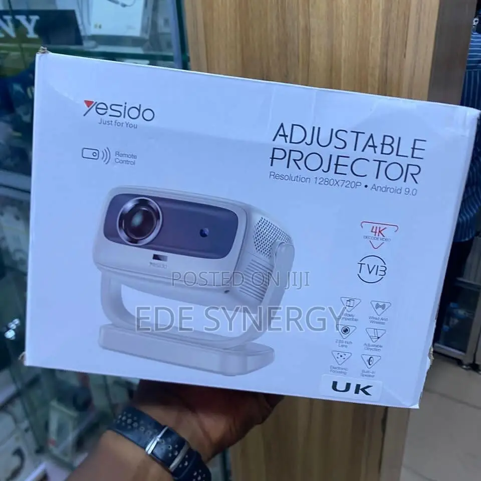 Yesido Adjustable Projector Android 9.0.
