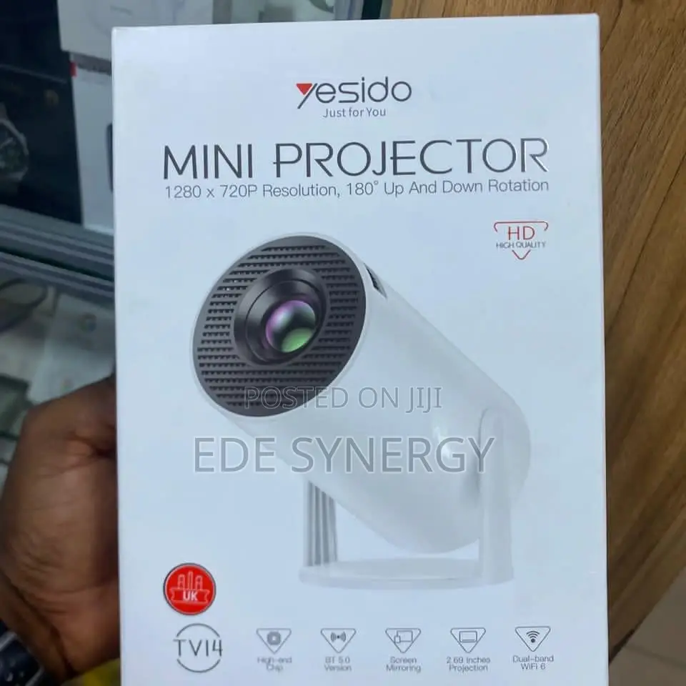 Smart Yesido Mini Projector for Home Use.