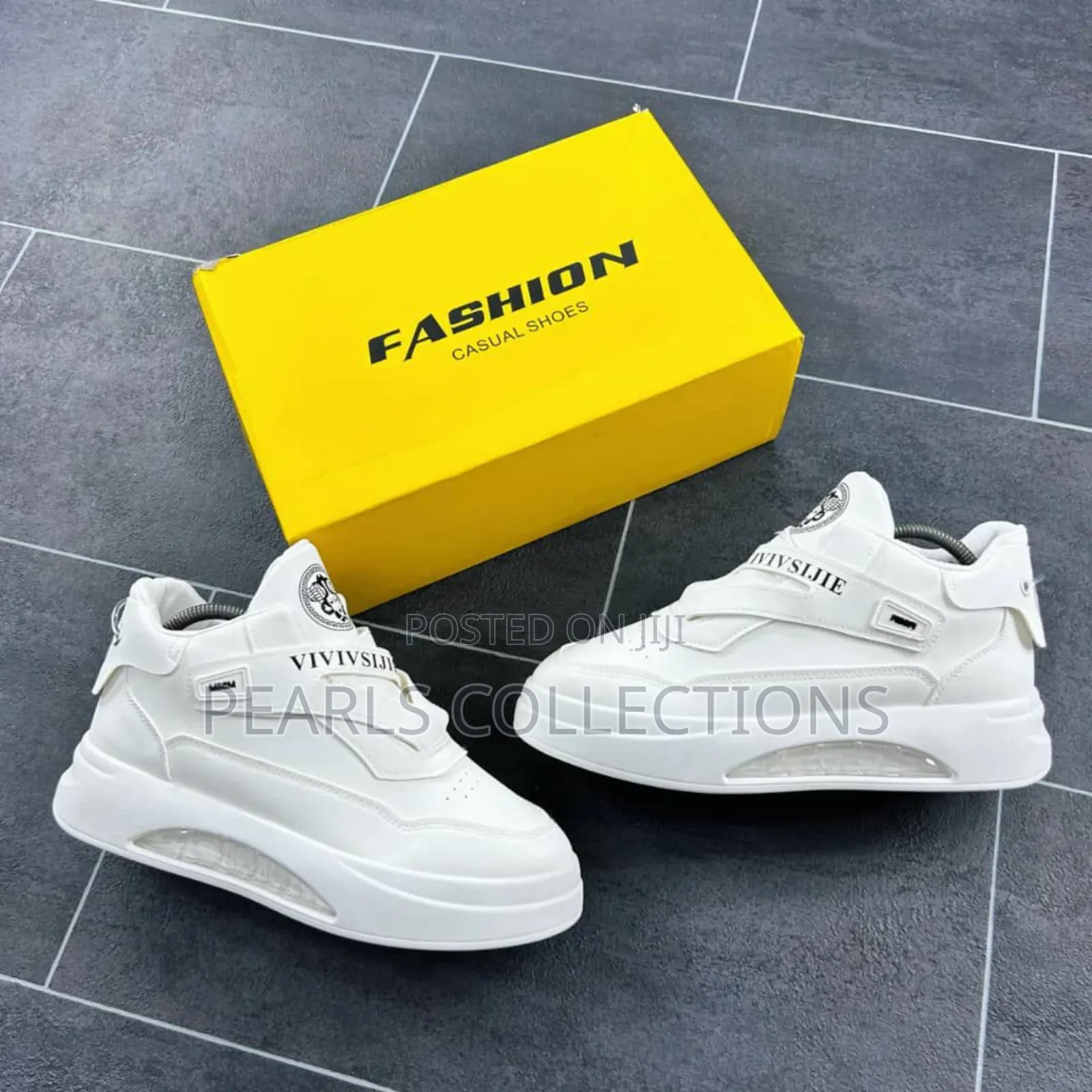 White Unisex Sneakers