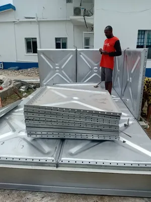 Pressed Stell 5mm Galvanized Sectional Water Storage Tank