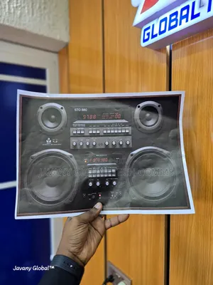 Laptop Sticker (Dj Music Retro)
