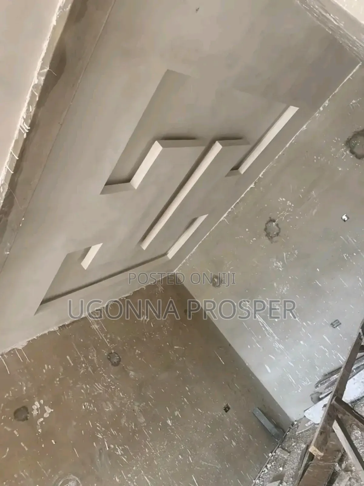 Polystyrene Pop Ceiling Design and Wall Screeding