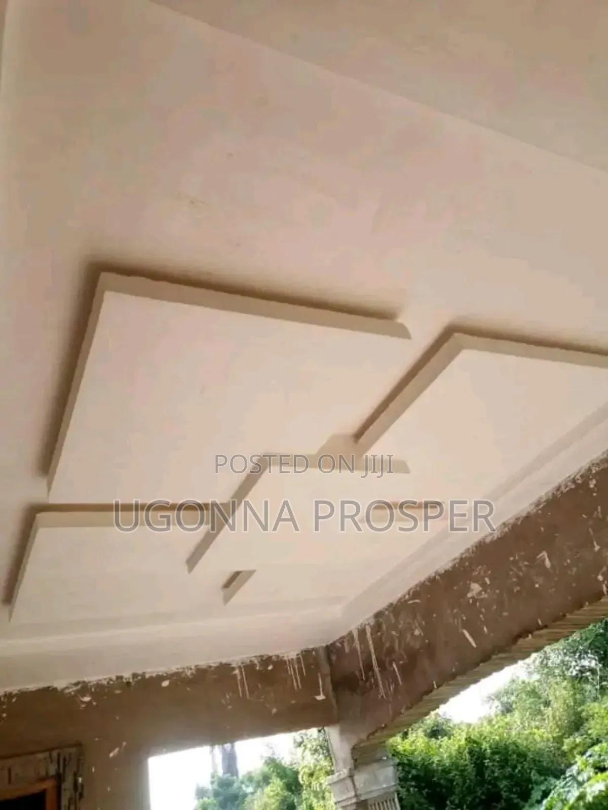 Polystyrene Pop Ceiling Design and Wall Screeding