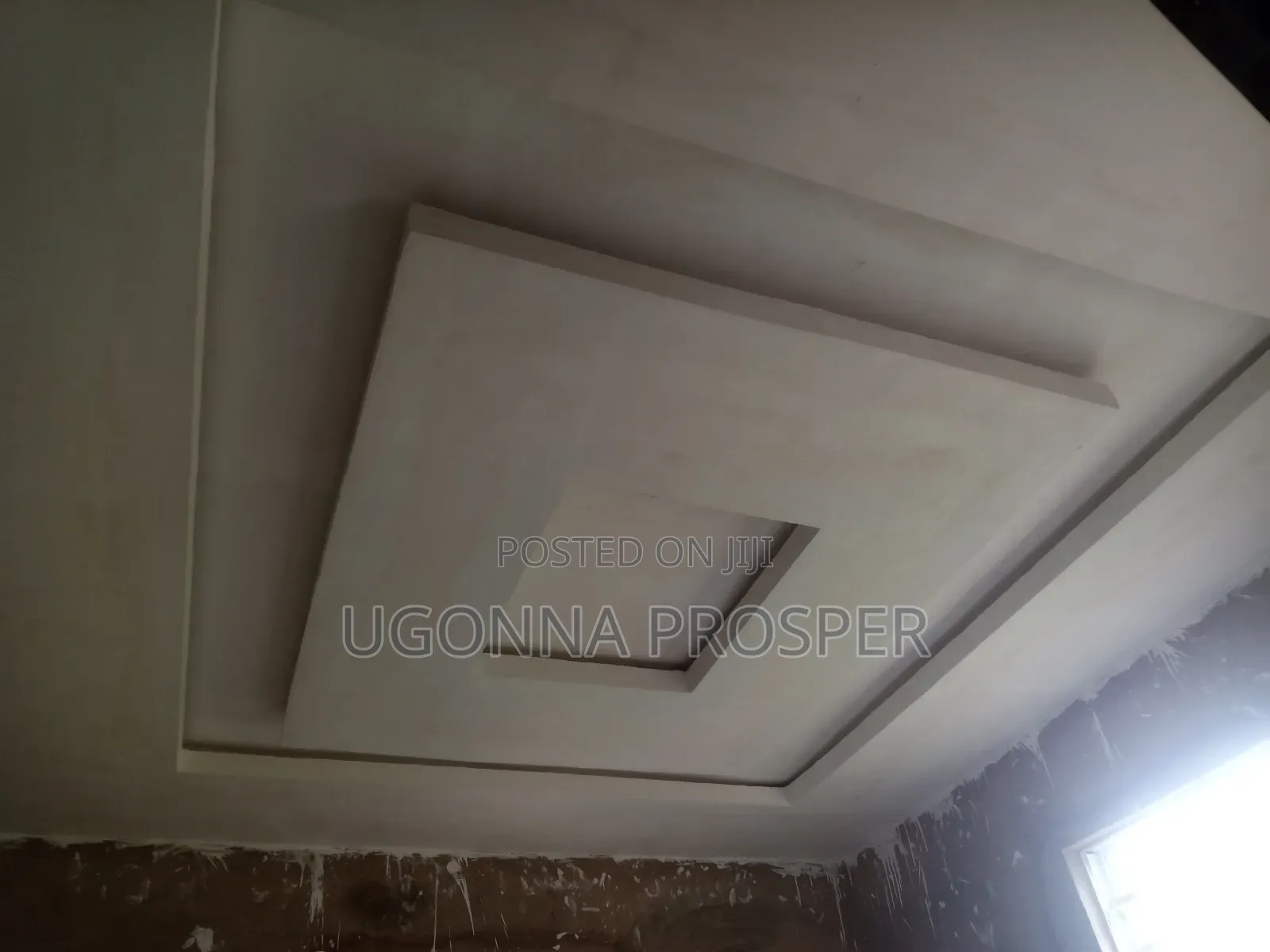 Polystyrene Pop Ceiling Design and Wall Screeding