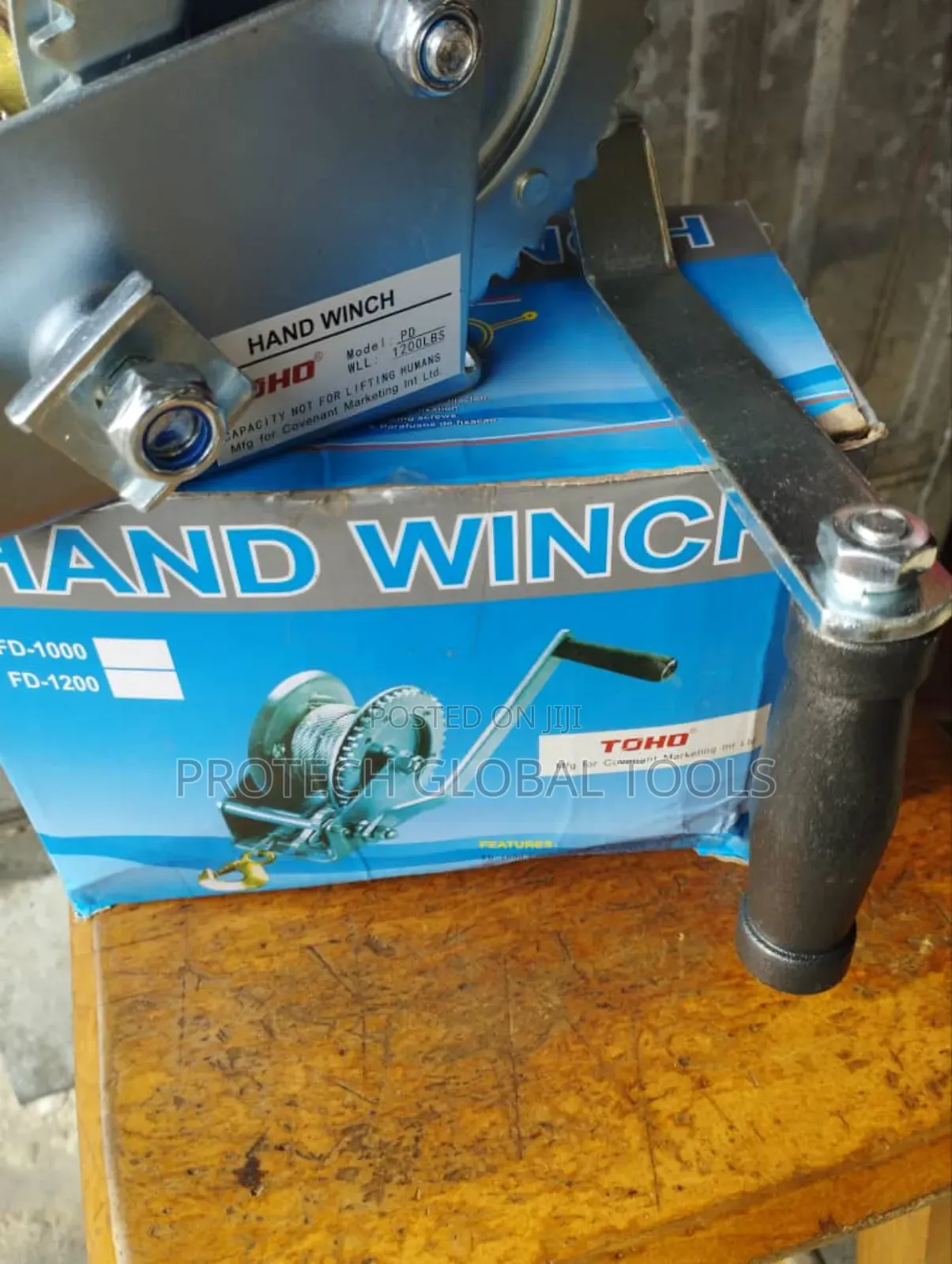 2000lb Hand Winch
