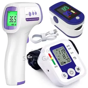 Bp Monitor + Infrared Thermometer + Pulse Oximeter