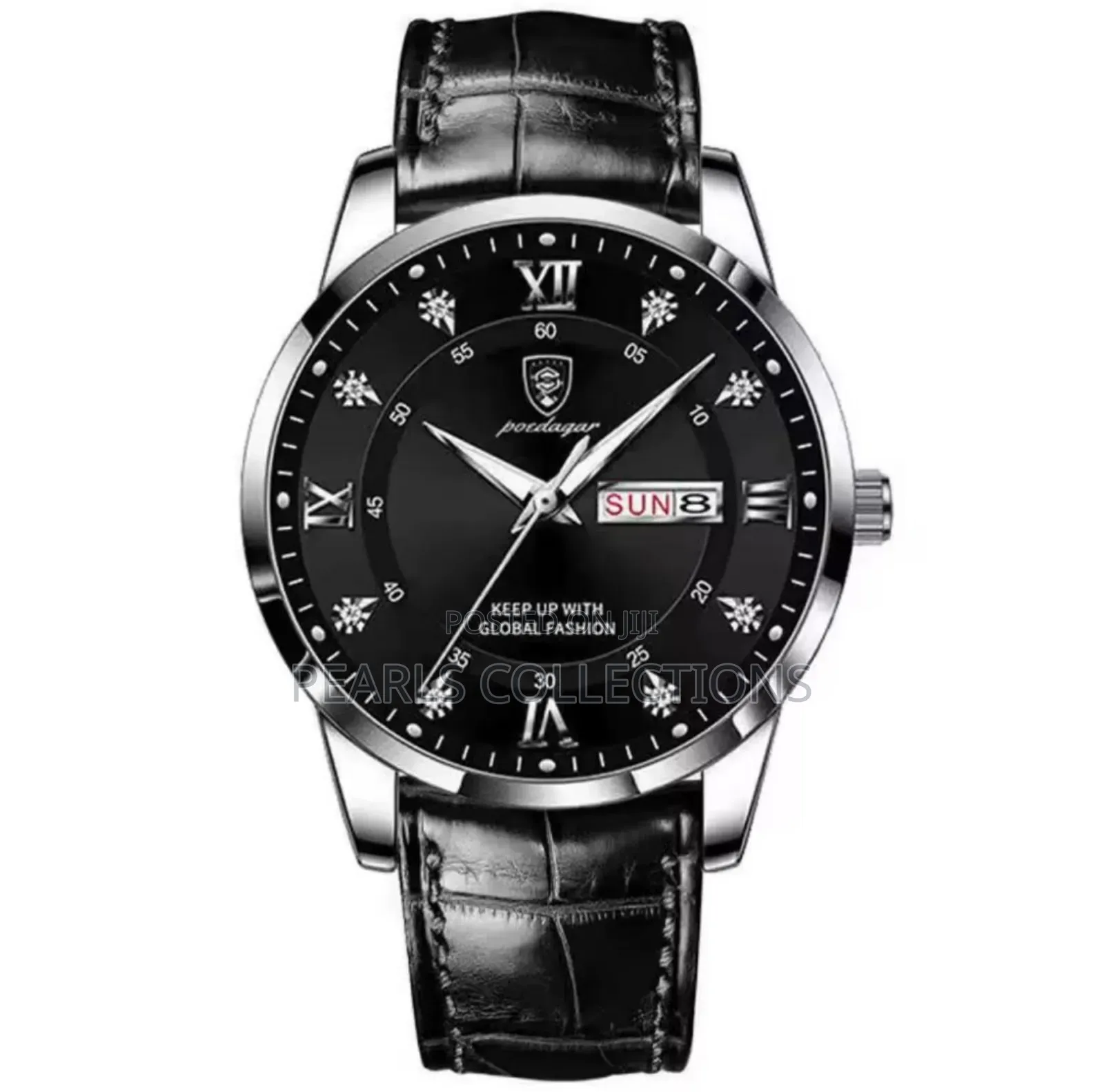 Poedagar Leather Watch