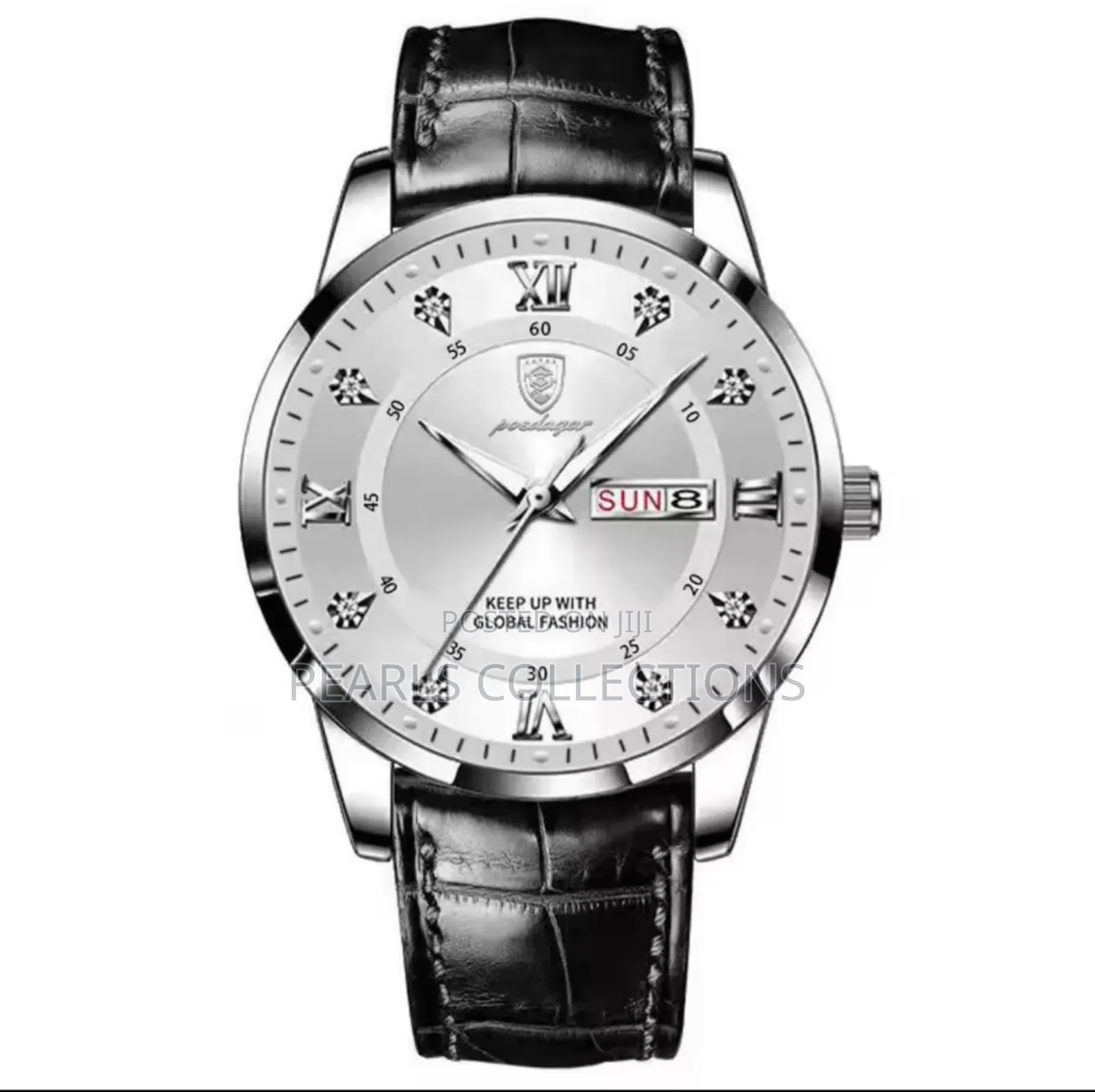 Poedagar Leather Watch