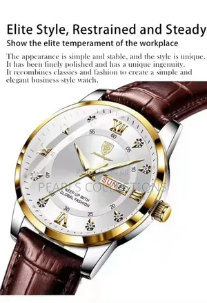 Poedagar Leather Watch