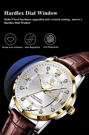 Poedagar Leather Watch