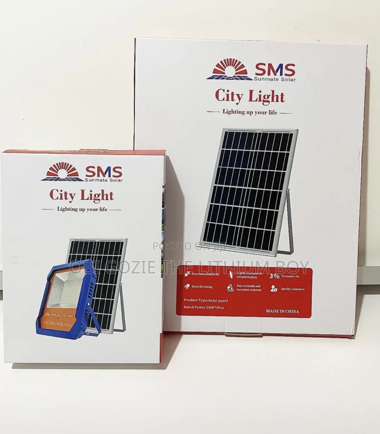 150w SMS Solar Flood Light (City Light) Is Available