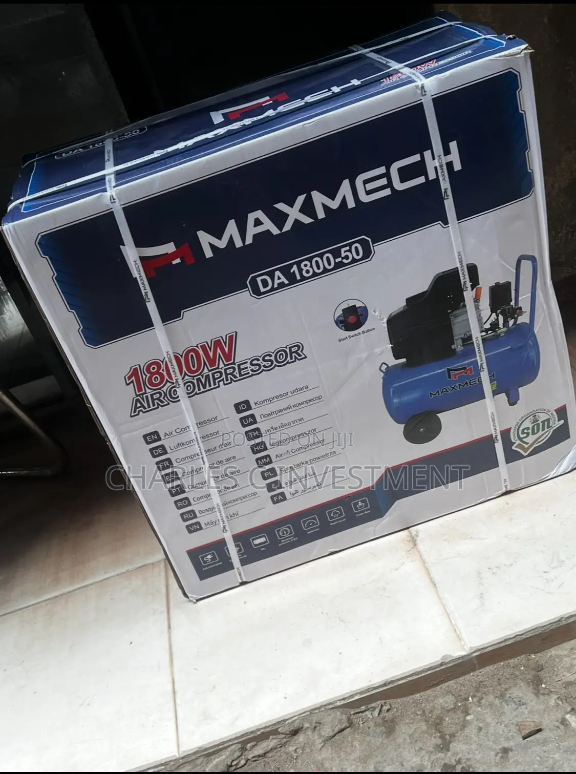 50 Liters Electric Multipurpose Air Compressor