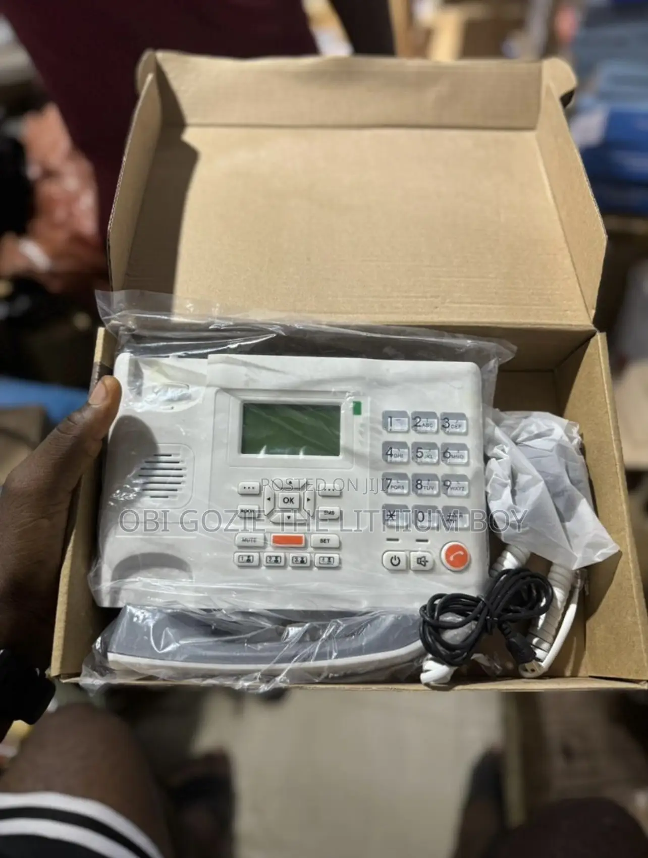 Display Landline Phone Box Fixed Wireless Phone