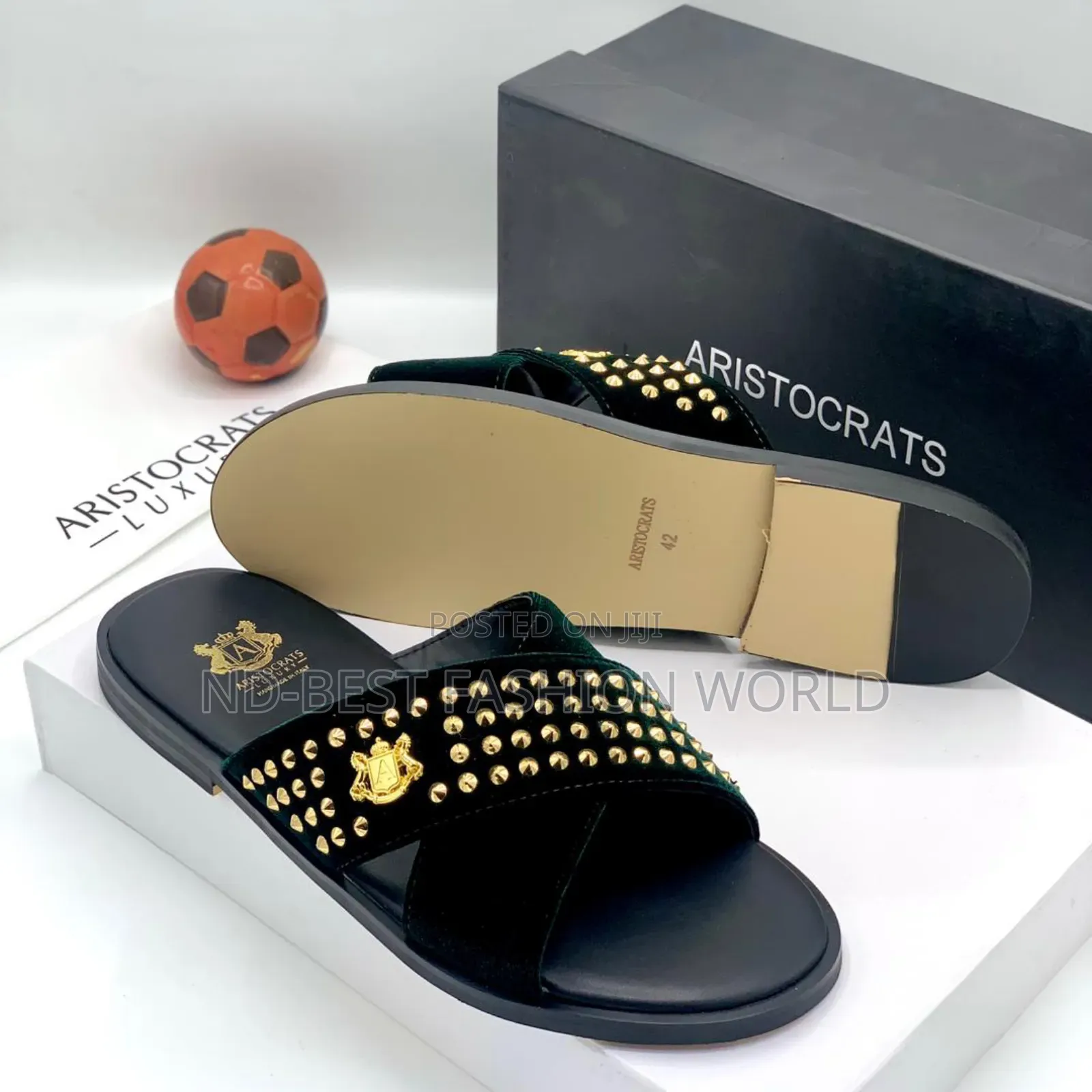 Aristocrats Leather Slippers