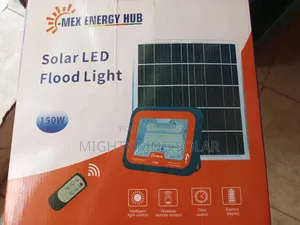 This Is 150w Solar Flood Light With 20w Panel