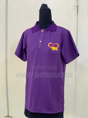 Heat Pressed T-Shirts and Polo for Custom Uniforms With Logo