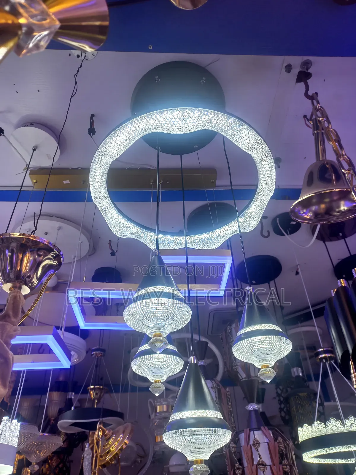 Led Dropping Chandelier