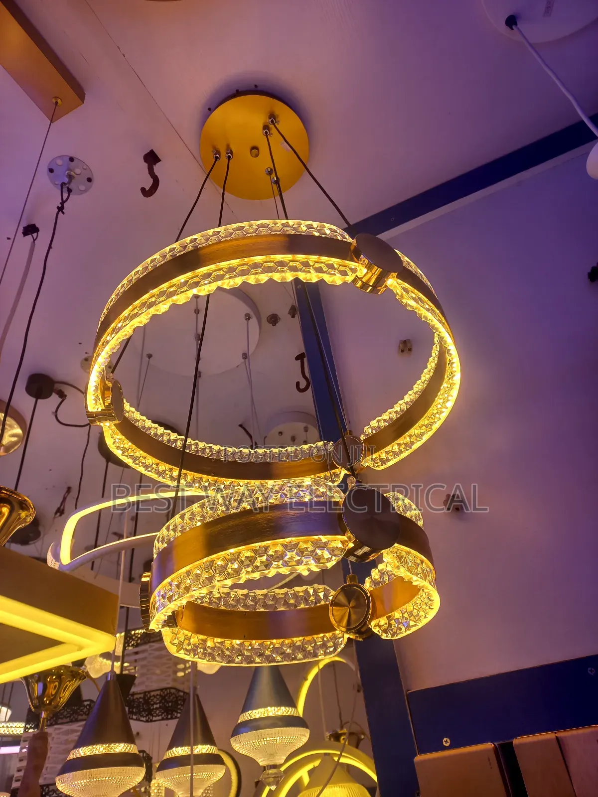 Simple Led Chandelier
