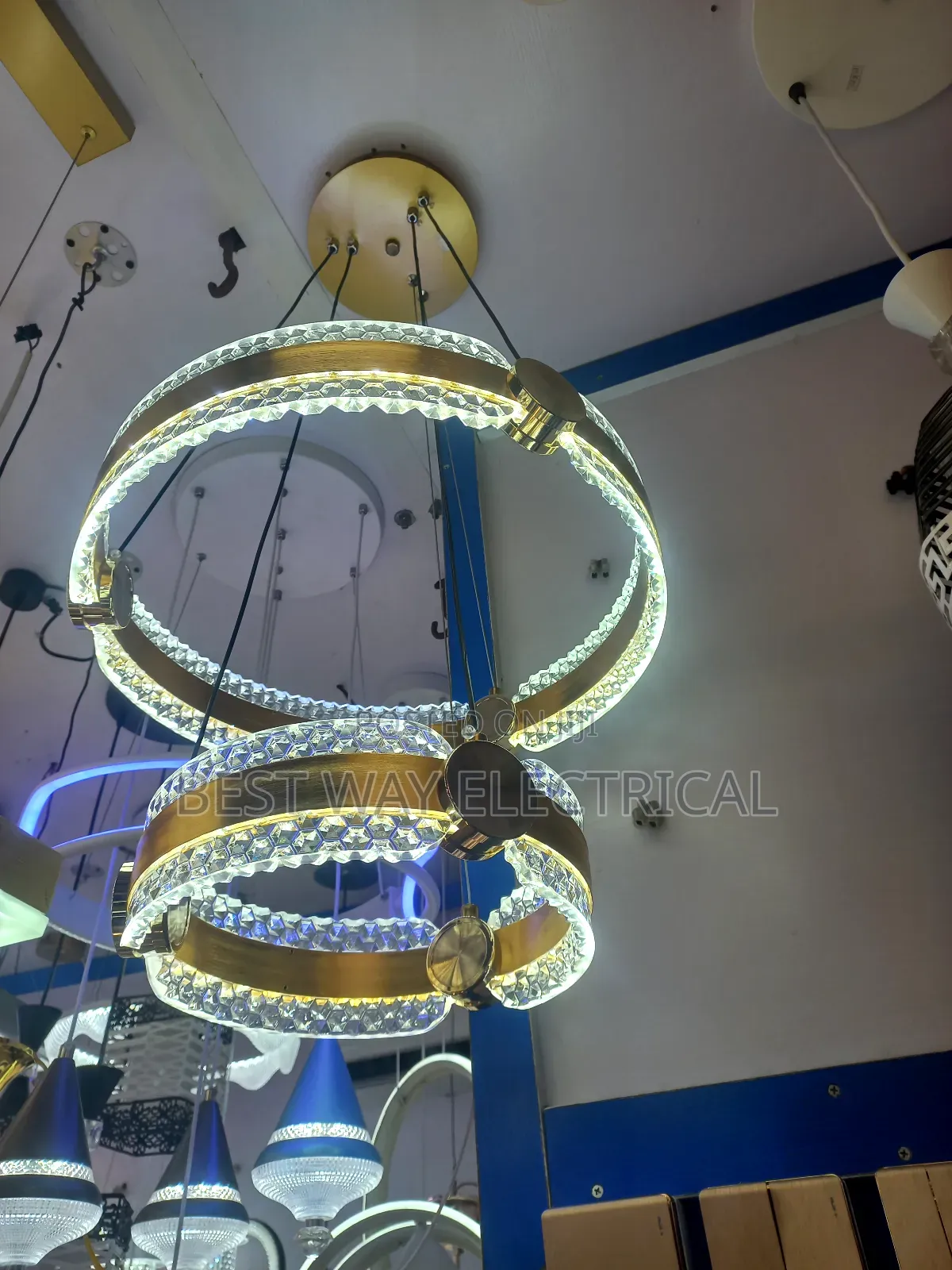 Simple Led Chandelier
