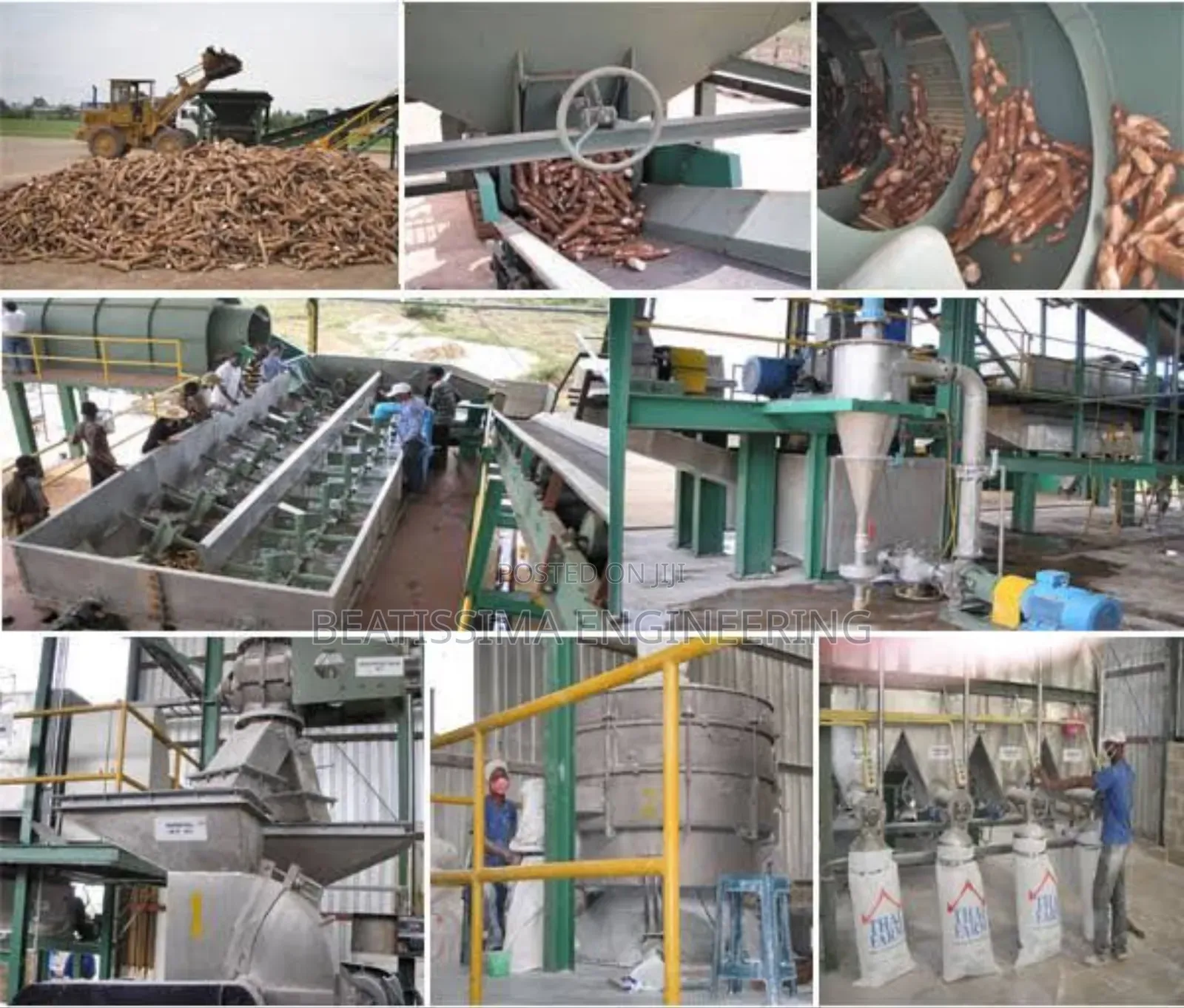 Cassava Flour Processing Plant