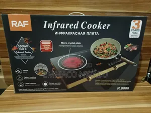 Raf Infrared 2 Burner Electric Cooker 3500watts.