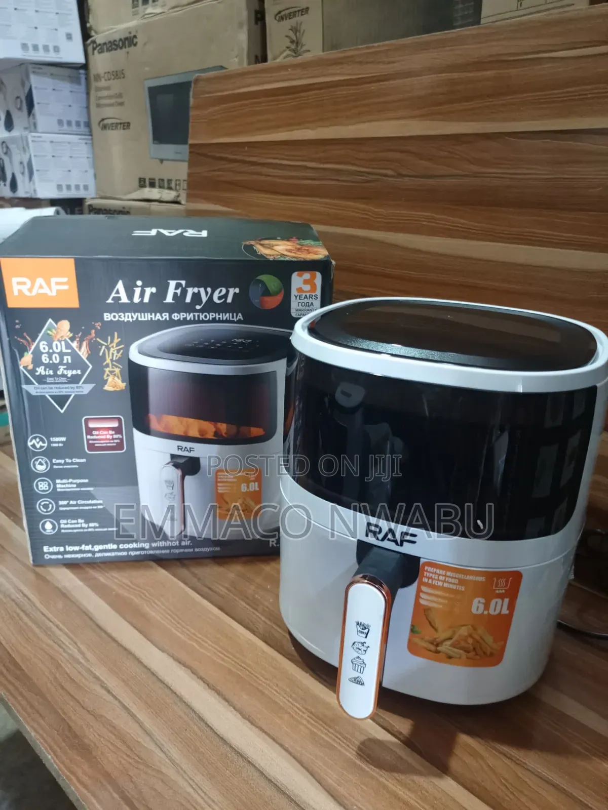 Raf Digital 6litres Airfryer