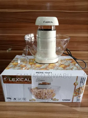 Lexical Popcorn Maker. Lpo-3520. 1200watts.