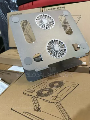 Laptop Stand With Double Fan