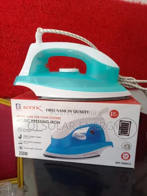Sonik Ac/Dc 250w Solar Pressing Iron.