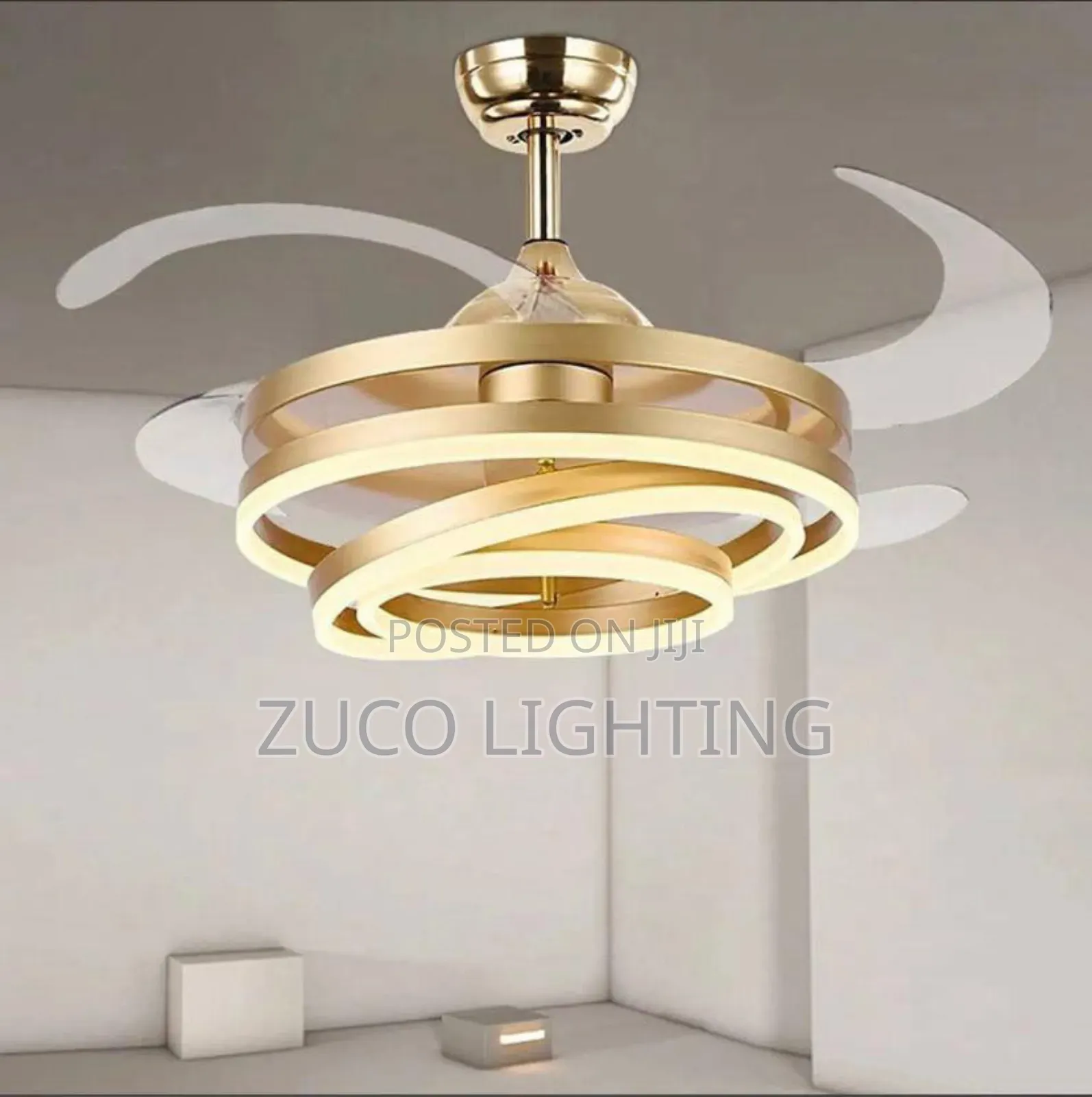 Model Led Chandelier Light With Ceiling Fan