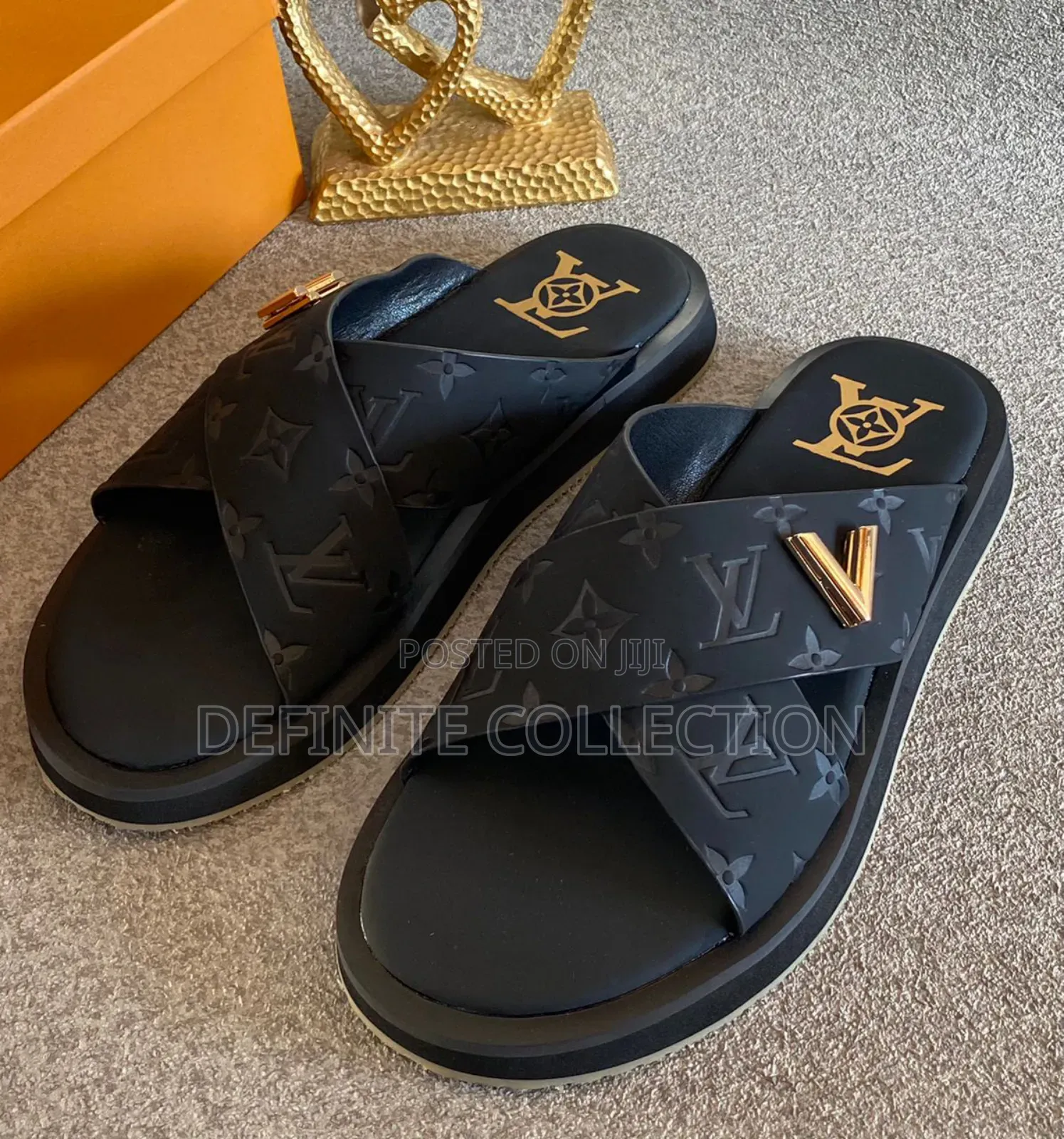Original Louis Vuitton Slippers.