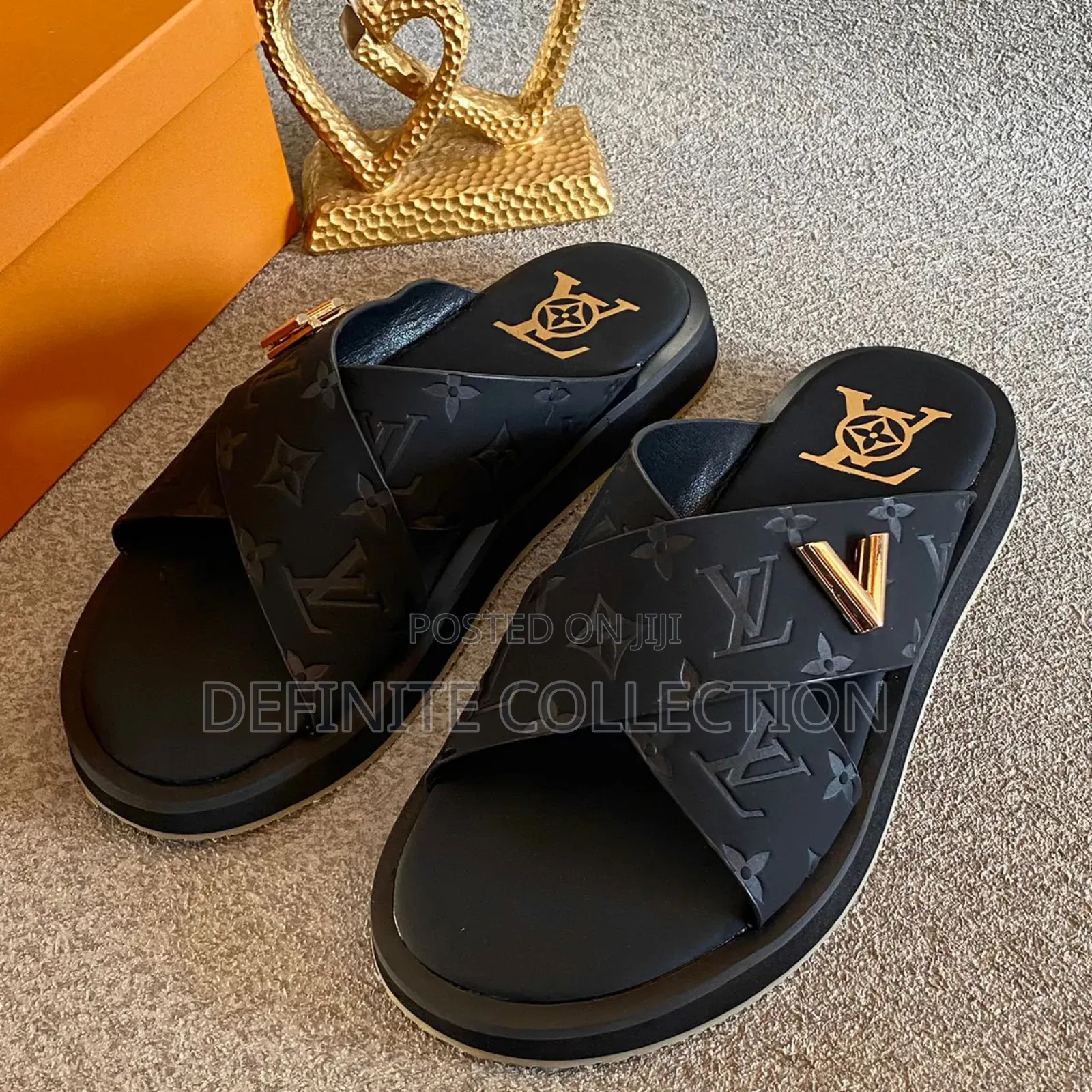 Original Louis Vuitton Slippers.