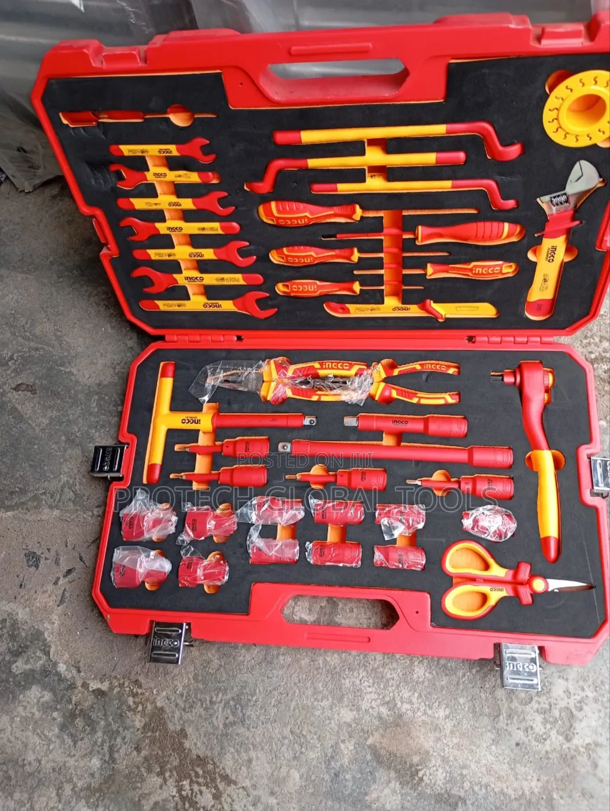 Fully Insulated Electrical Tools Set