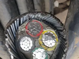 150mm 4core Armoured Aluminium Cable.