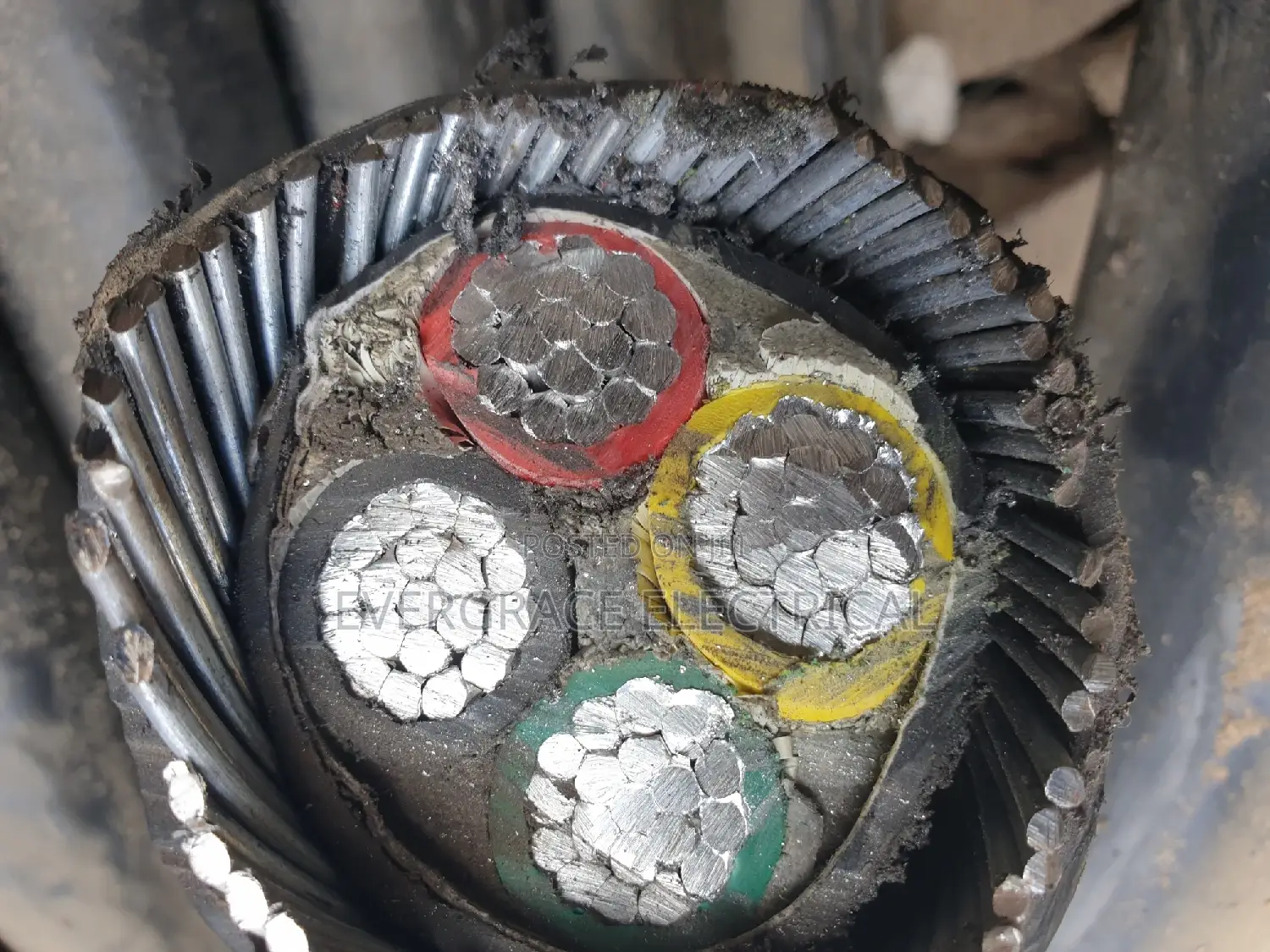 150mm 4core Aluminium Armoured Cable :