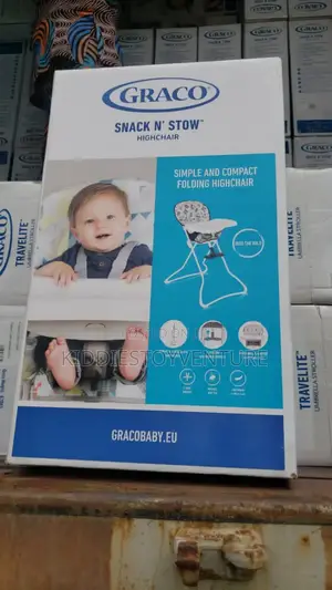 Graco Snack N' Stow Highchair, for Babies and Toddlers