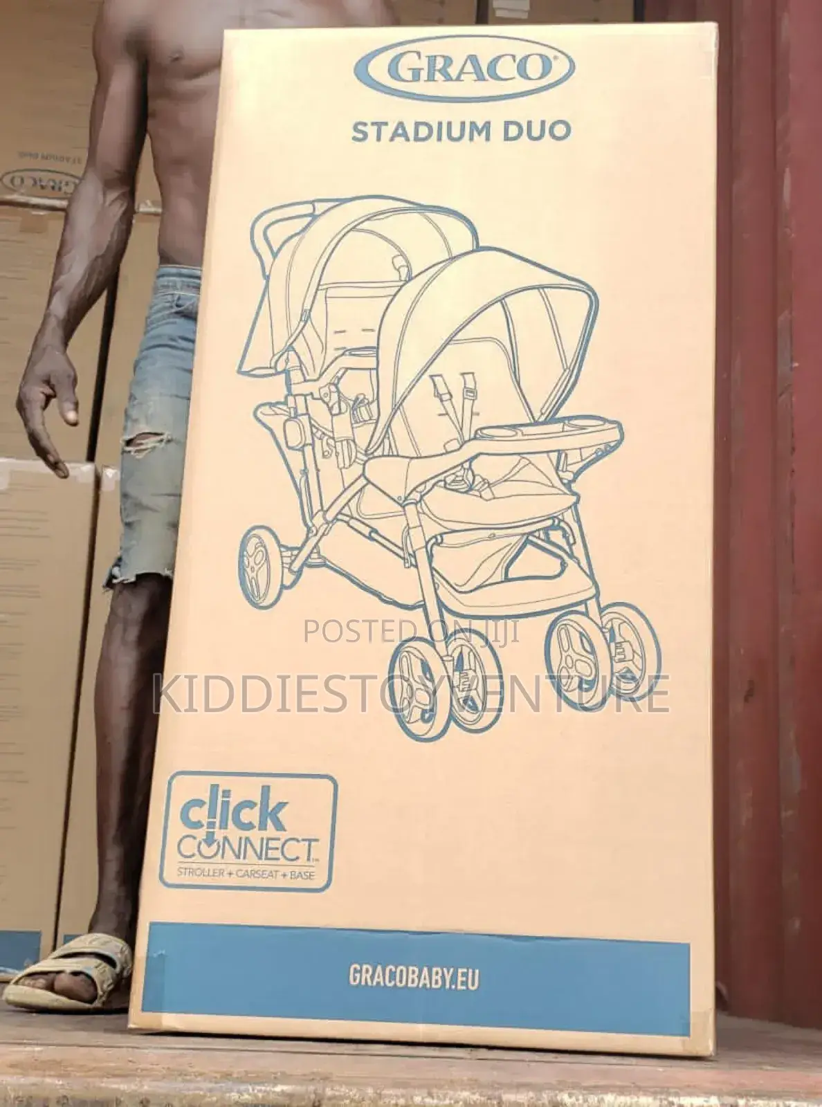 Graco Stadium Duo Double Stroller, Comfortable