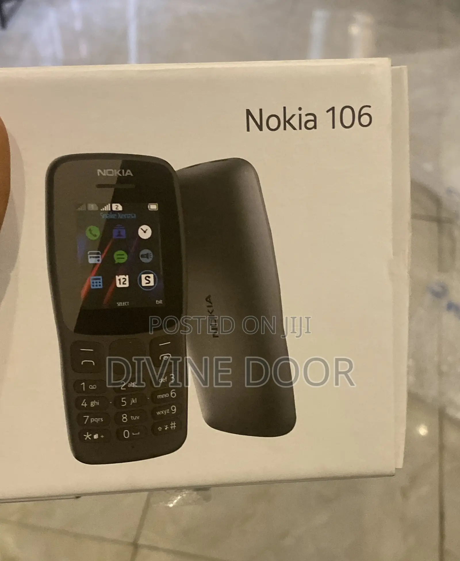 New Nokia 106 Black