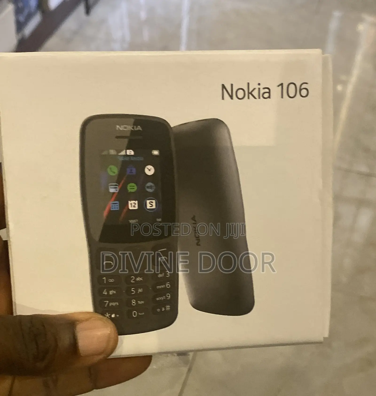New Nokia 106 Black