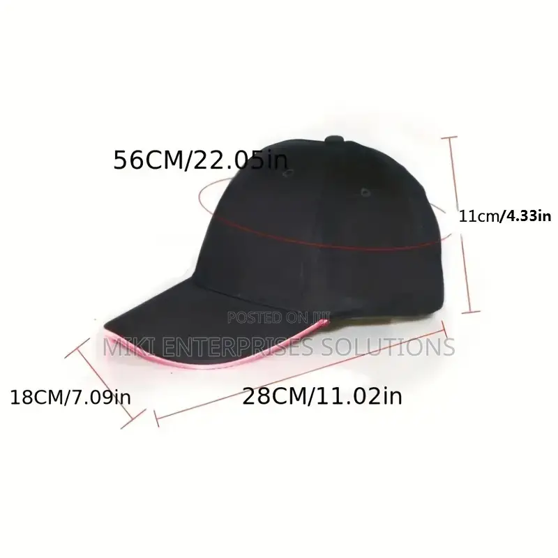 Led Glowing Cap With Flashing Mode